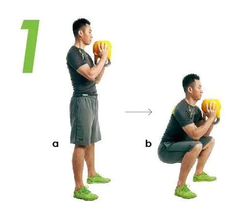 Kettlebell squat