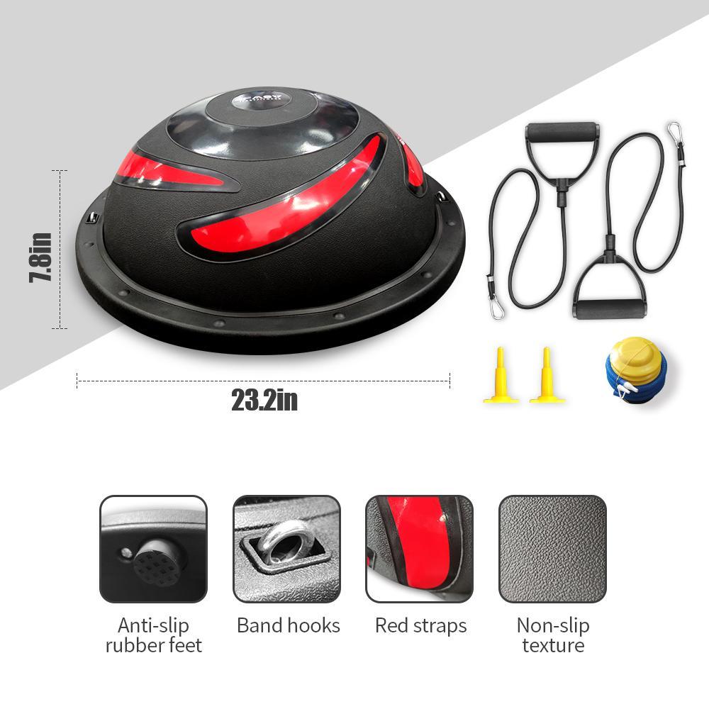 half ball exercise size