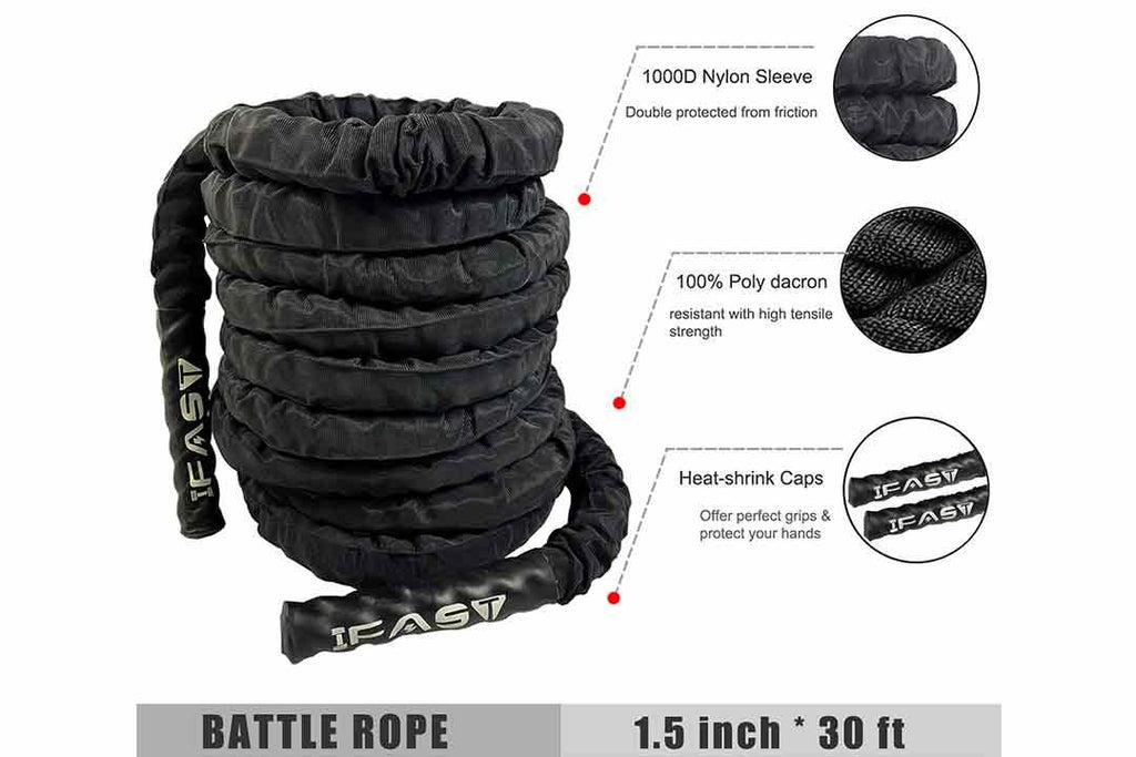IFAST black battle rope advantages