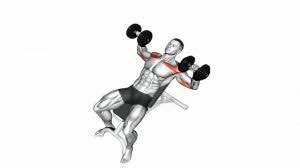 dumbbell bench press