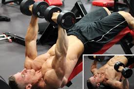 dumbbell decline bench press