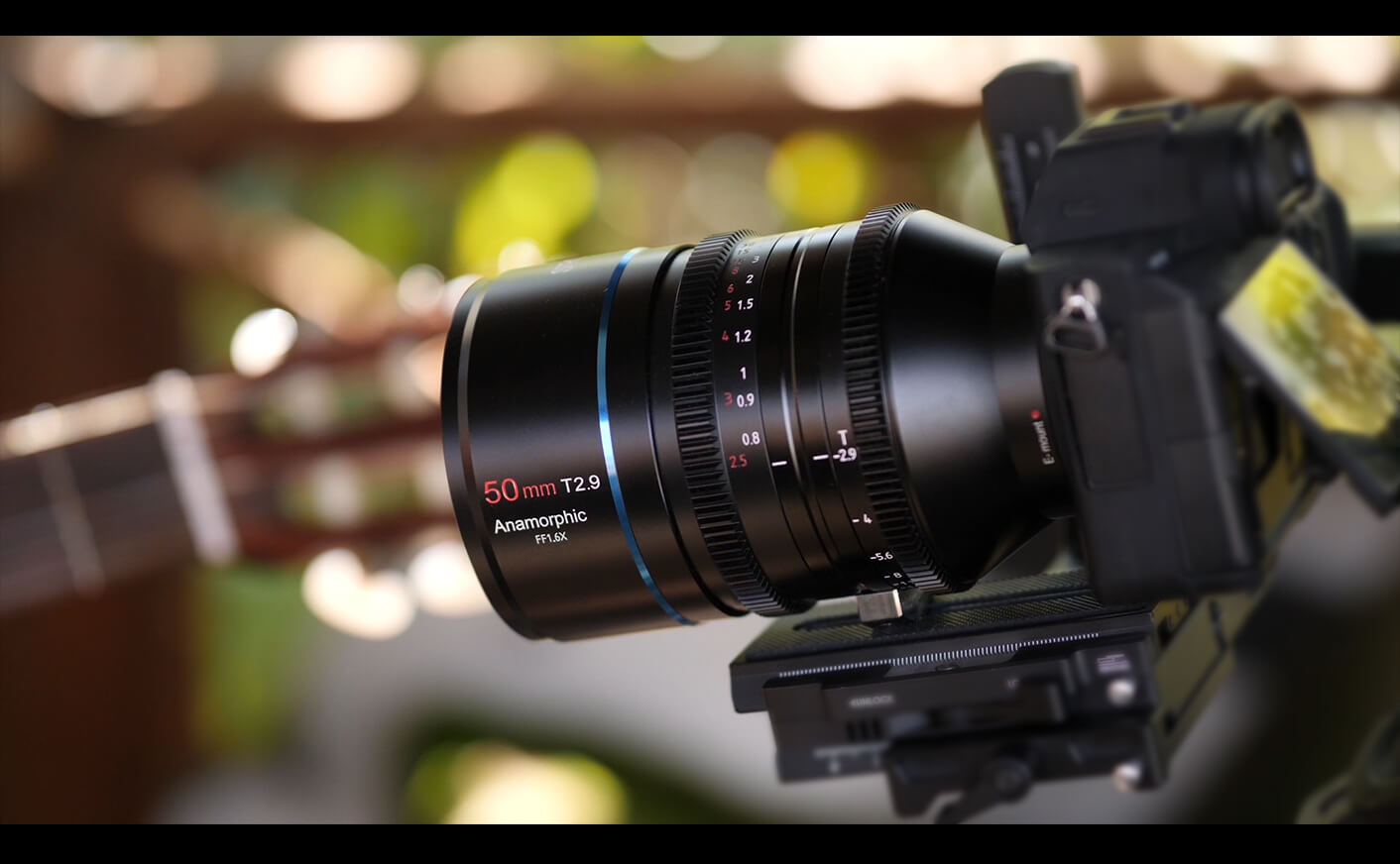 50mm T2.9 1.6 x Full-Frame Anamorphic Lens