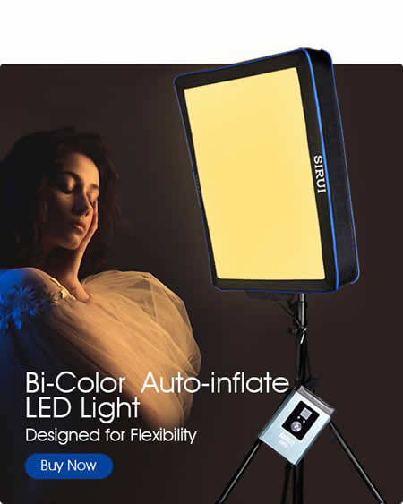 SIRUI A100B Bi-Color Automatic Inflatable Photography Light