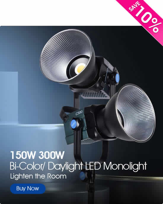 SIRUI 150W/300W Bi-Color LED Monolight