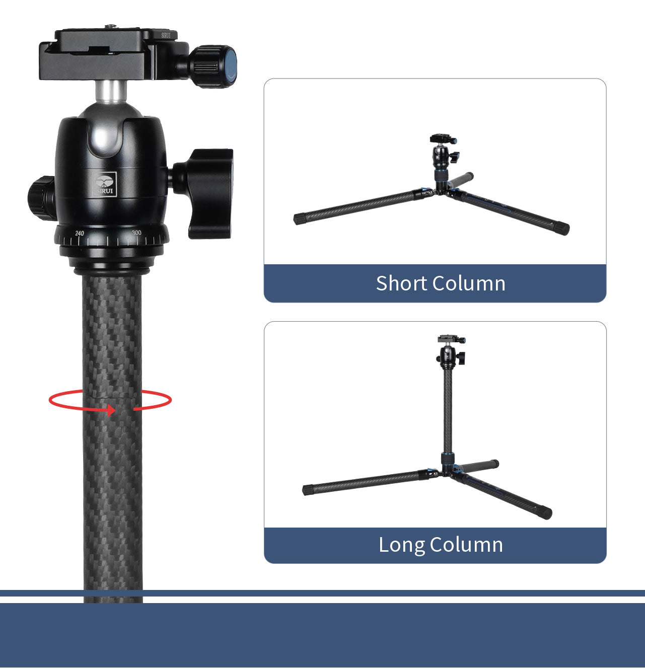 Detachable Center Column