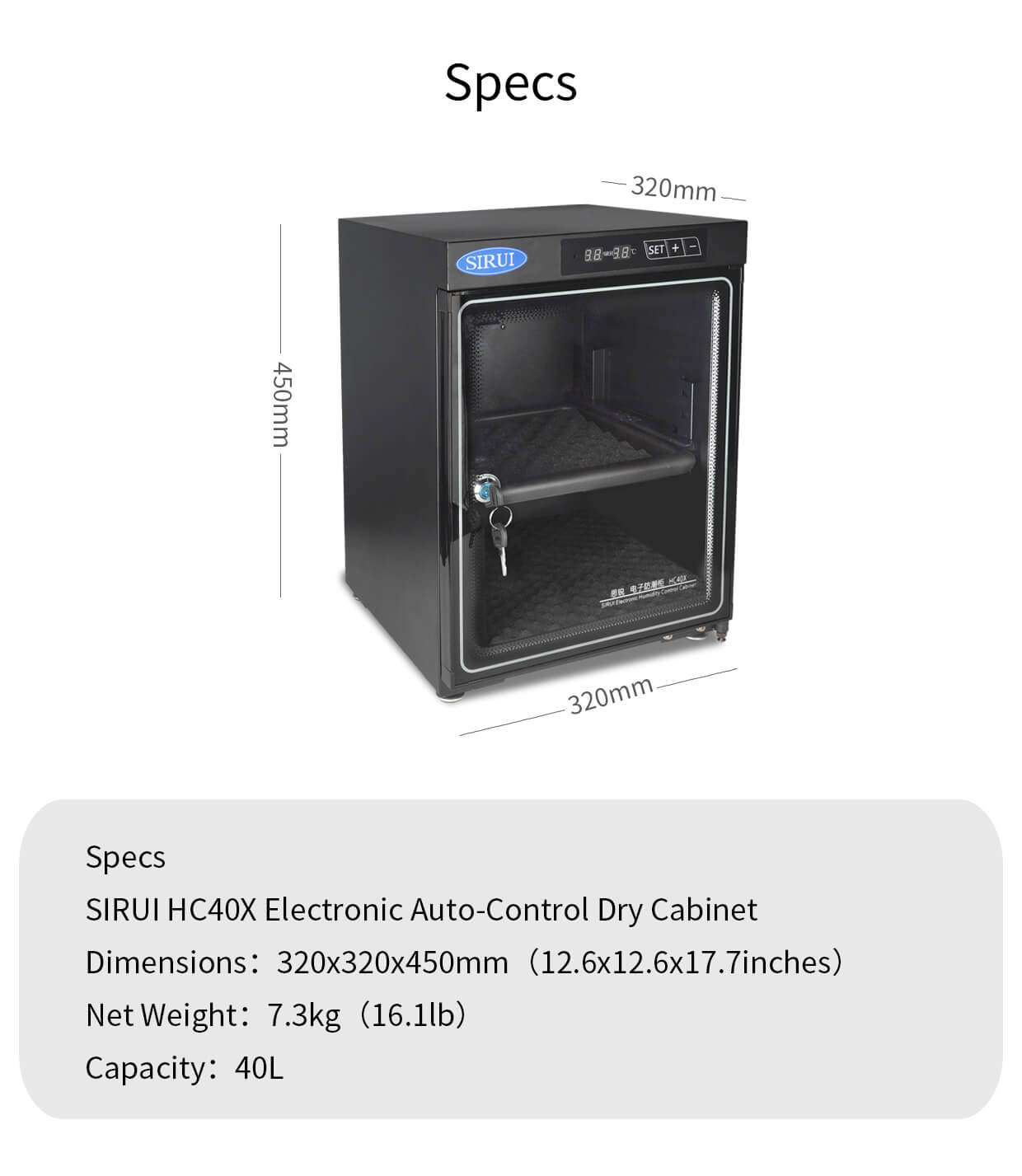 HC40X Cabinet