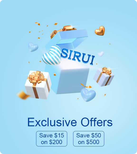Why shop with SIRUI store