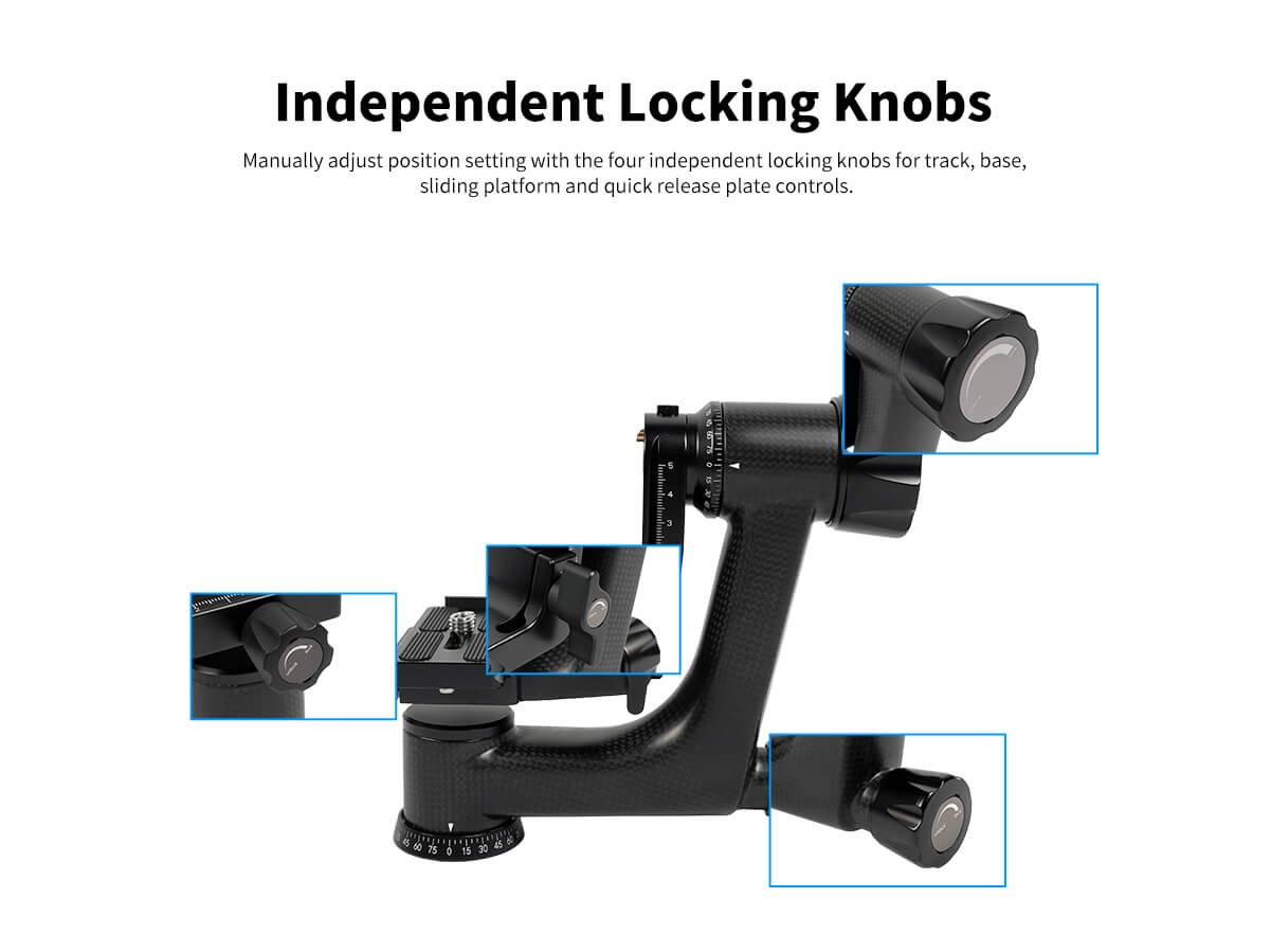 SIRUI PH-Series Carbon Fiber Gimbal Head (PH-10)