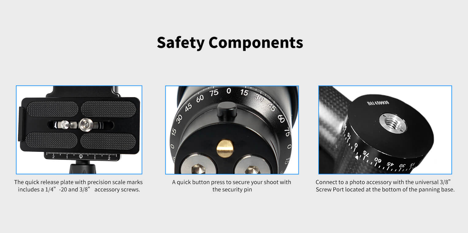 SIRUI PH-Series Carbon Fiber Gimbal Head (PH-10)