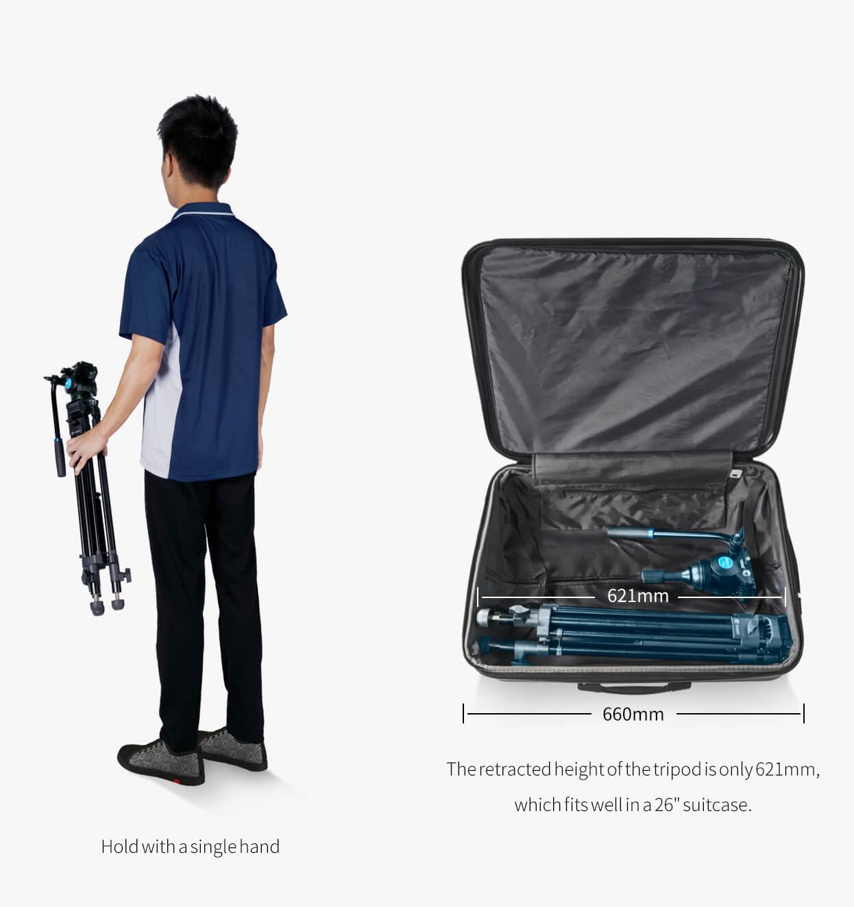 SIRUI SH05 Video Tripod Kit