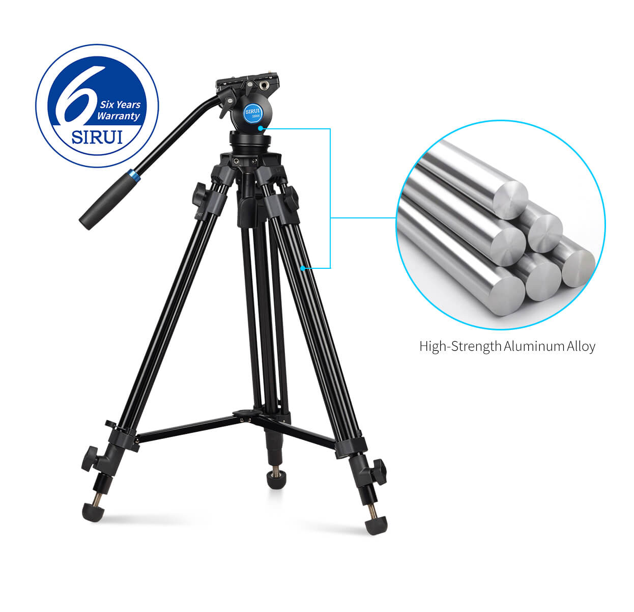 SIRUI SH05 Video Tripod Kit