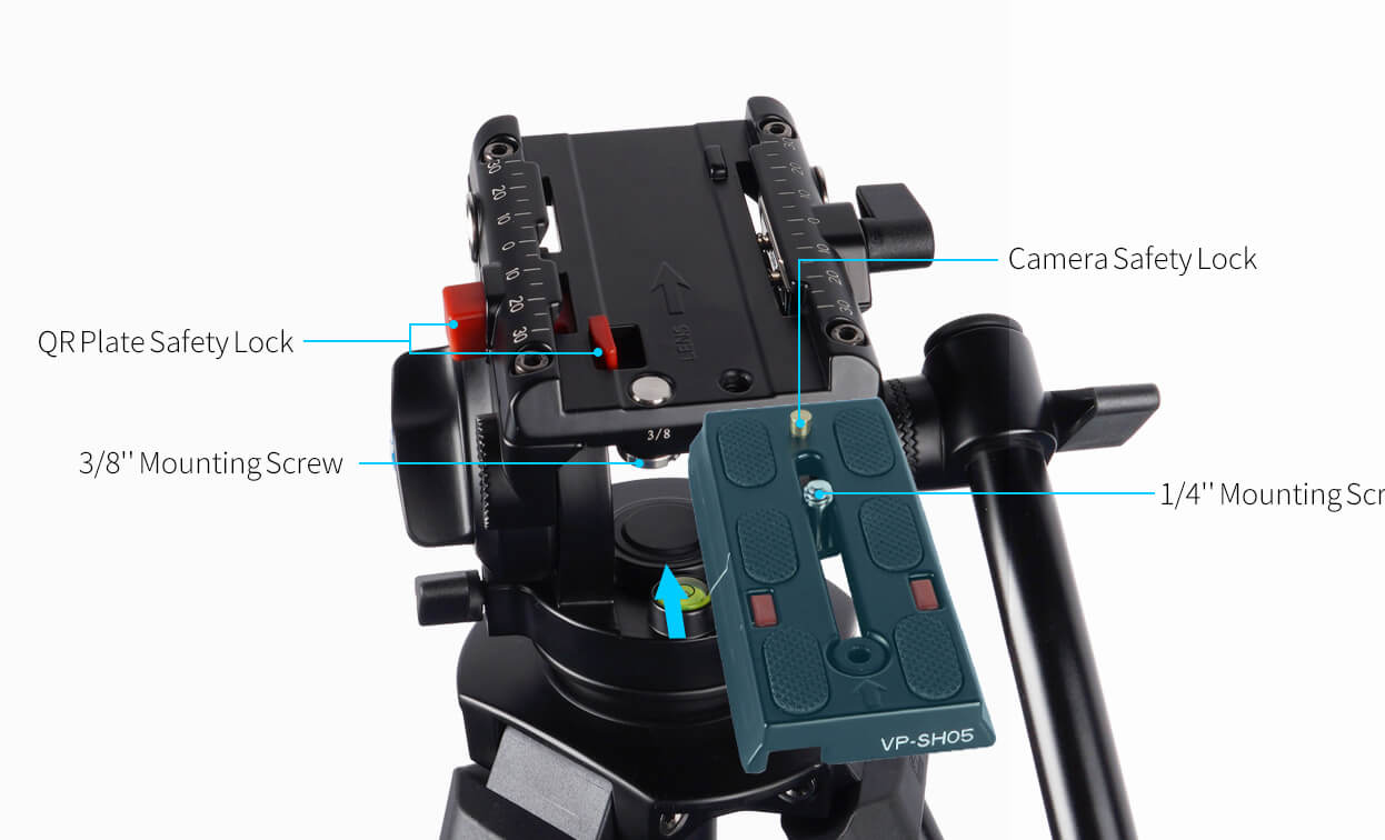 SIRUI SH05 Video Tripod Kit