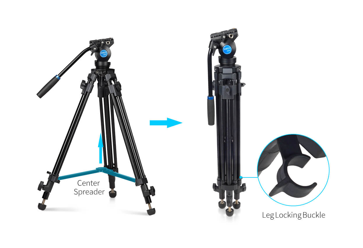 SIRUI SH05 Video Tripod Kit