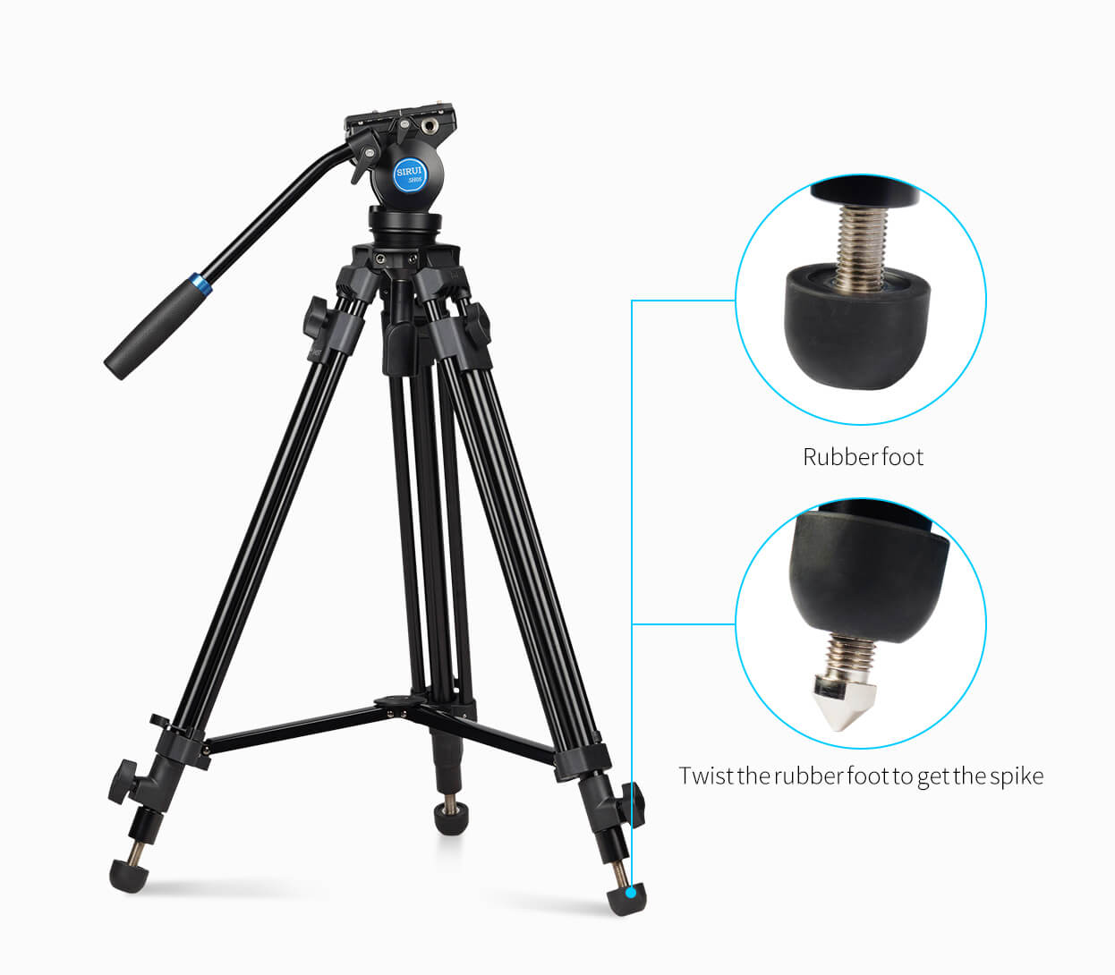 SIRUI SH05 Video Tripod Kit