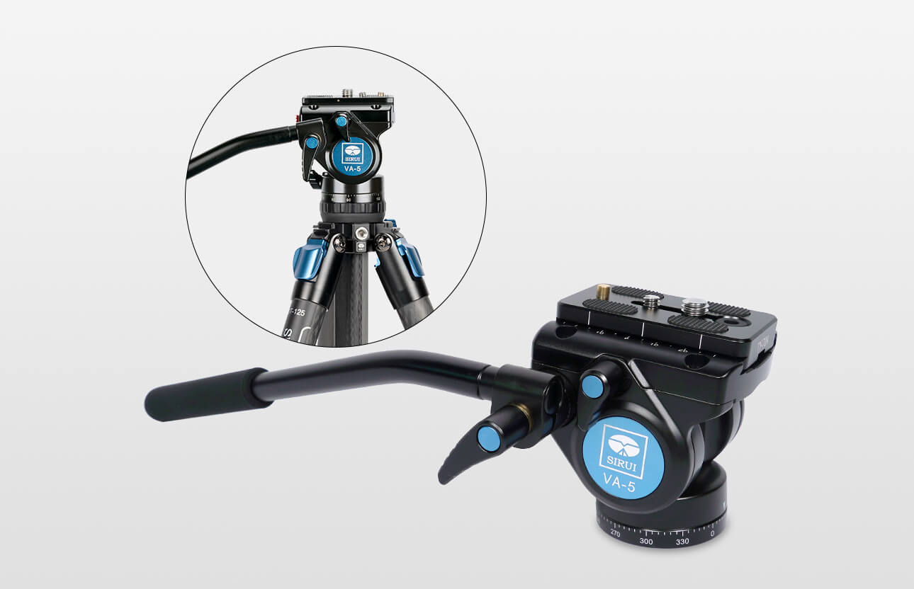 SIRUI Standard Series Carbon Fiber Tripod Kit ST-124+VA-5 ST-125+VA-5