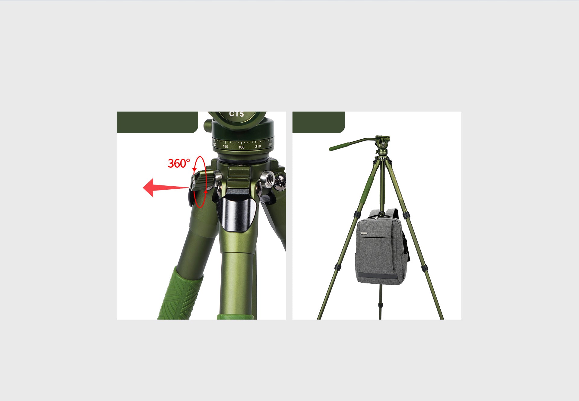 thiết kế chân máy quay Sirui - Sông hồng camera