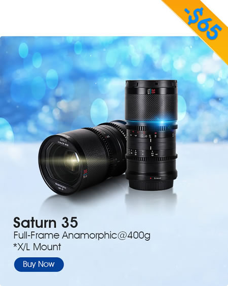 SIRUI Saturn 35mm Full-frame Carbon Fiber Anamorphic Lens