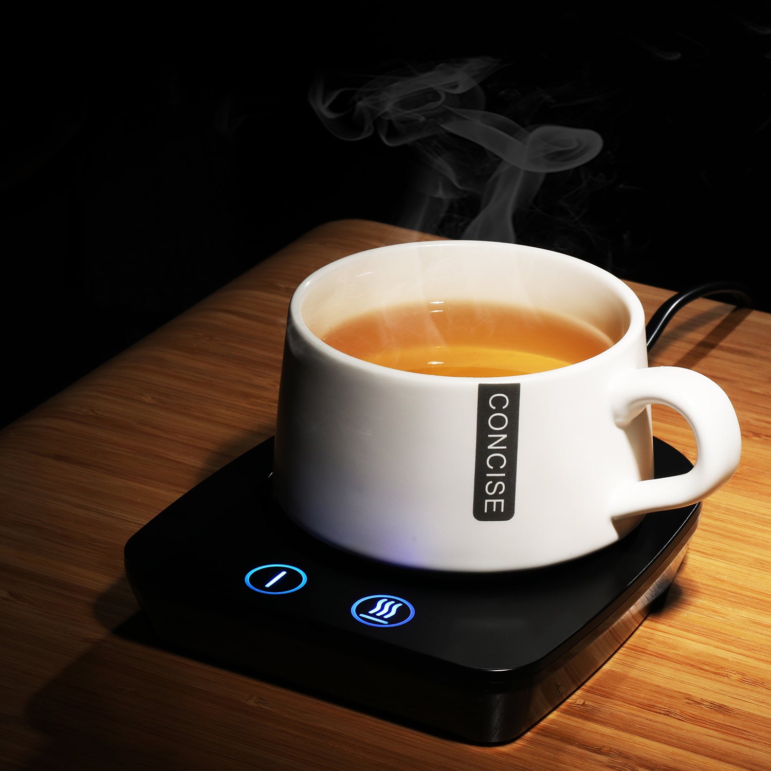 VOBAGA Coffee Mug Electric Warmer Auto Shut Off 3 Temperature Setting Smart Cup 