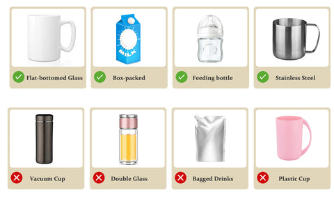 Suitable for Most Cups