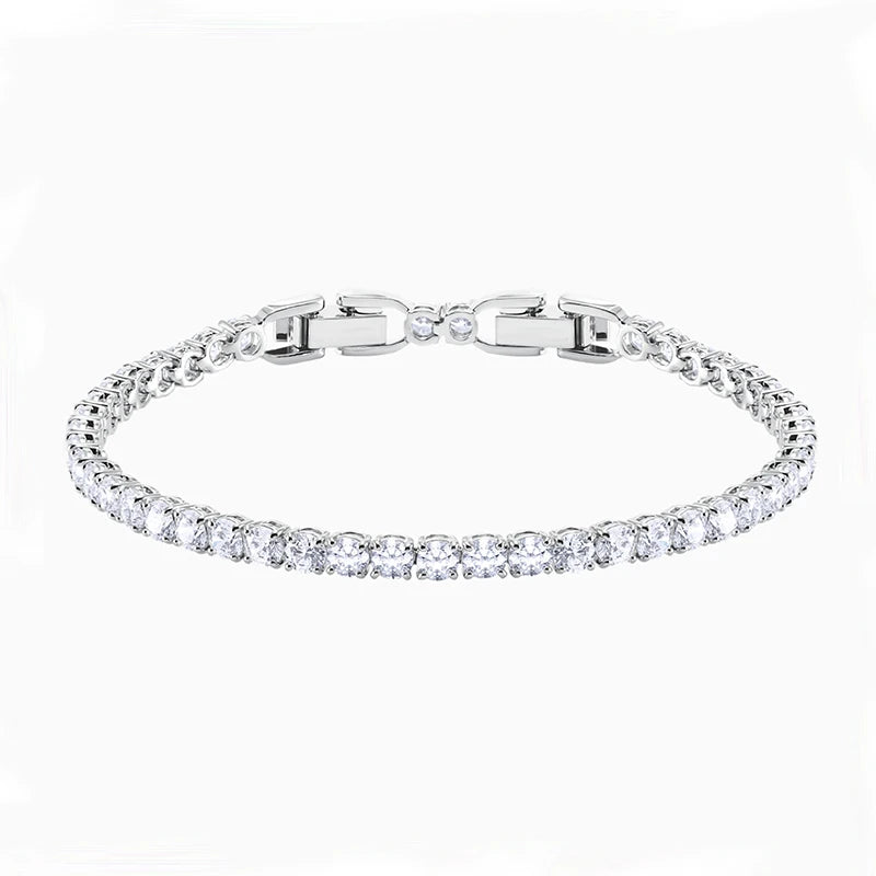 Original 2024 New Bracelet Gema Jewelry Charms Element Round Luxurious Austrian Crystal Adjustable Romantic Gift for Women