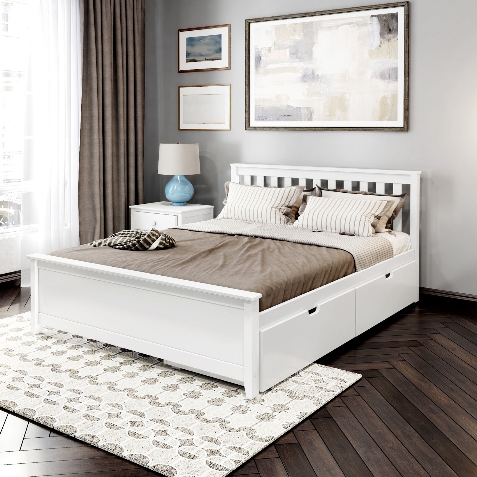 Classic Queen Bed + Underbed Storage