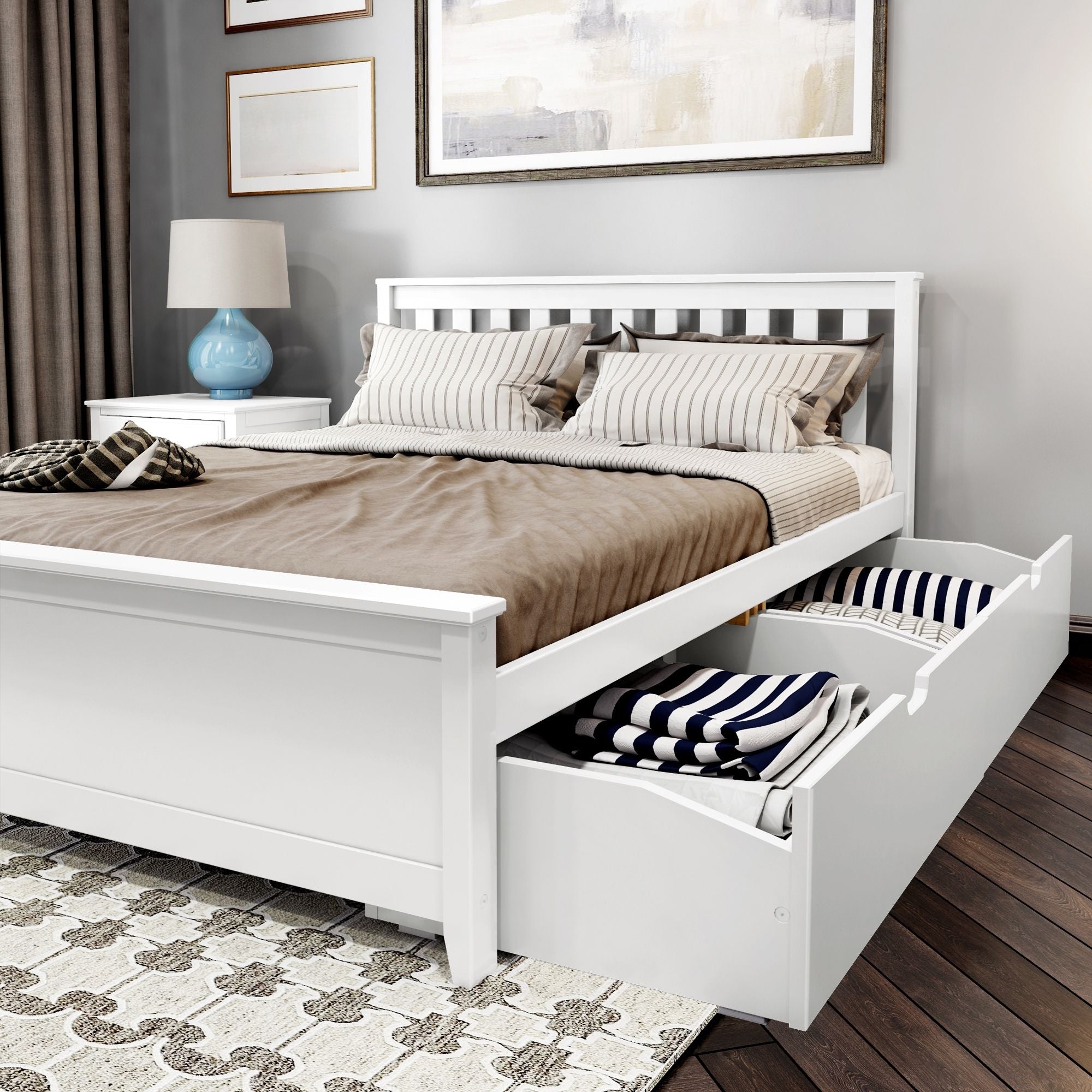 Classic Queen Bed + Underbed Storage