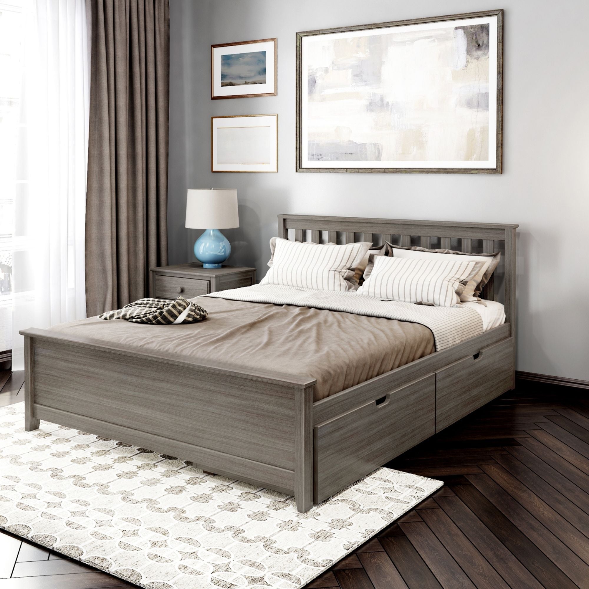 Classic Queen Bed + Underbed Storage