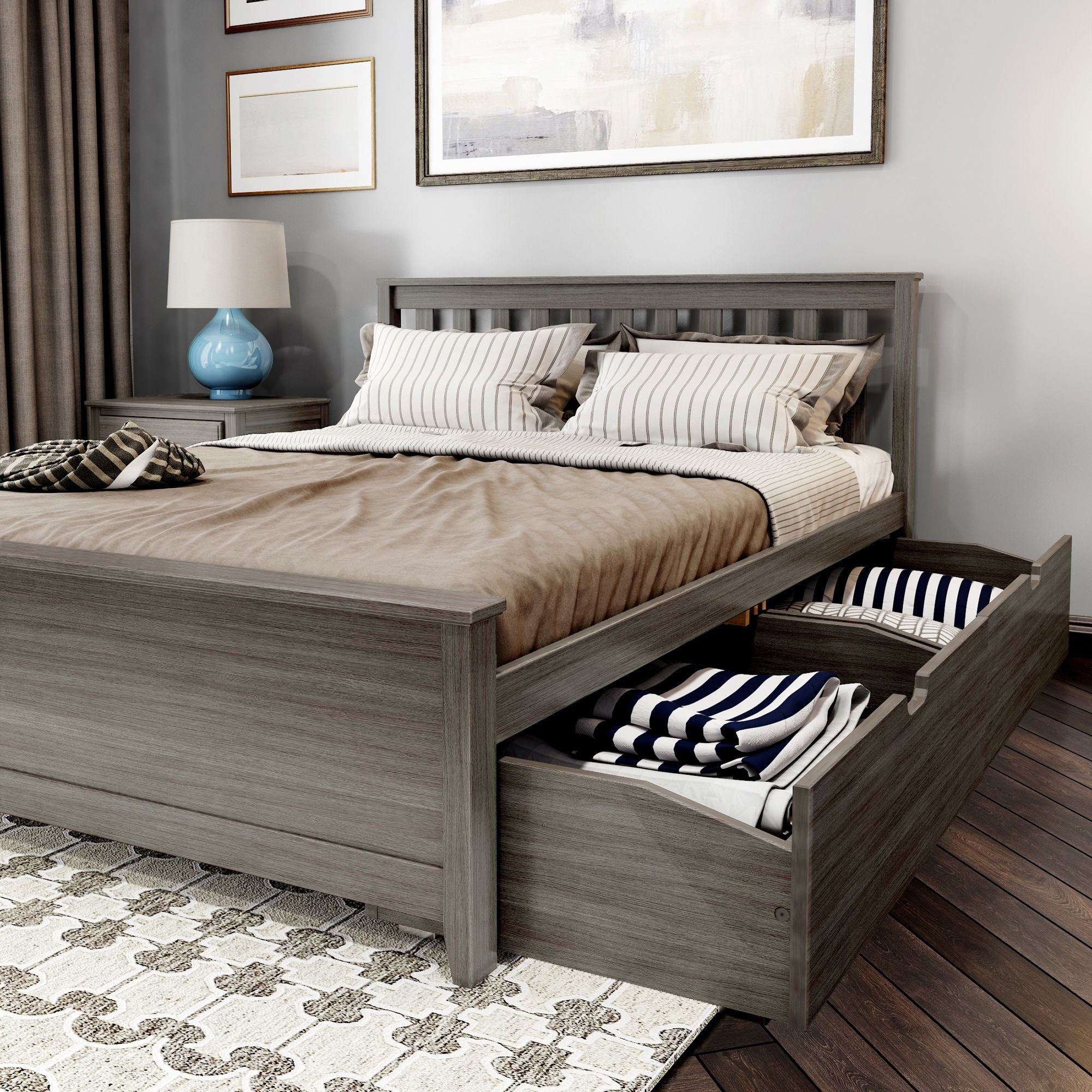 Classic Queen Bed + Underbed Storage