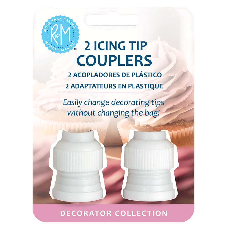Icing Tip Couplers Carded 2 pack