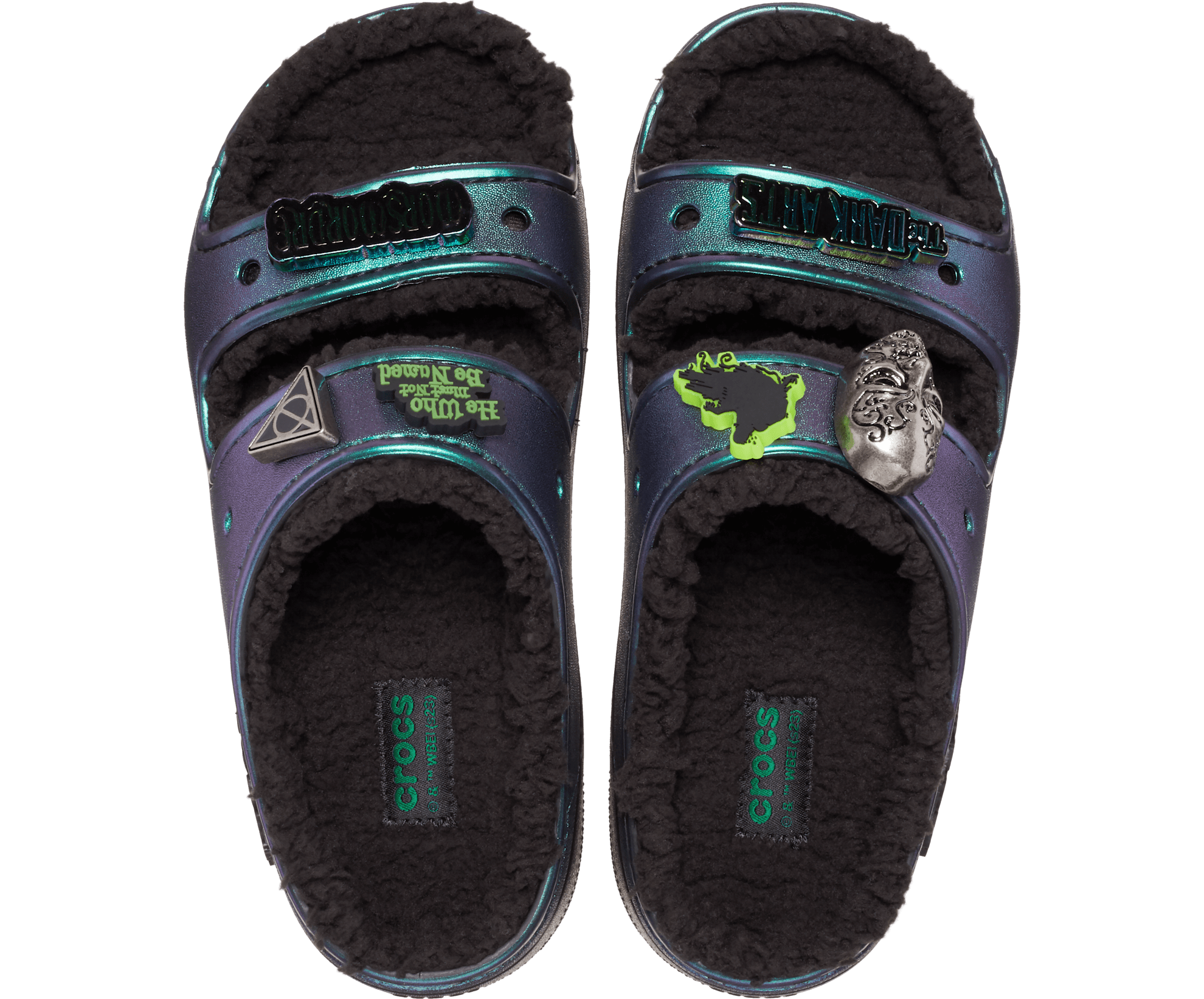 Crocs Unisex Harry Potter Cozzzy Sandal - Black