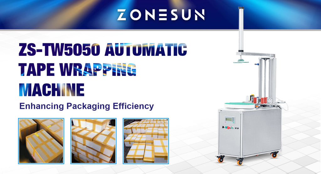 ZONESUN ZS-TW5050 AUTOMATIC TAPE WRAPPING MACHINE