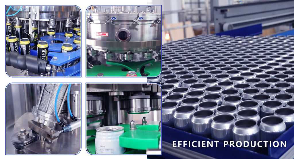 ZS-CFS18-4 AUTOMATIC LIQUID CAN ISOBATIC FILLING SEALING MACHINE