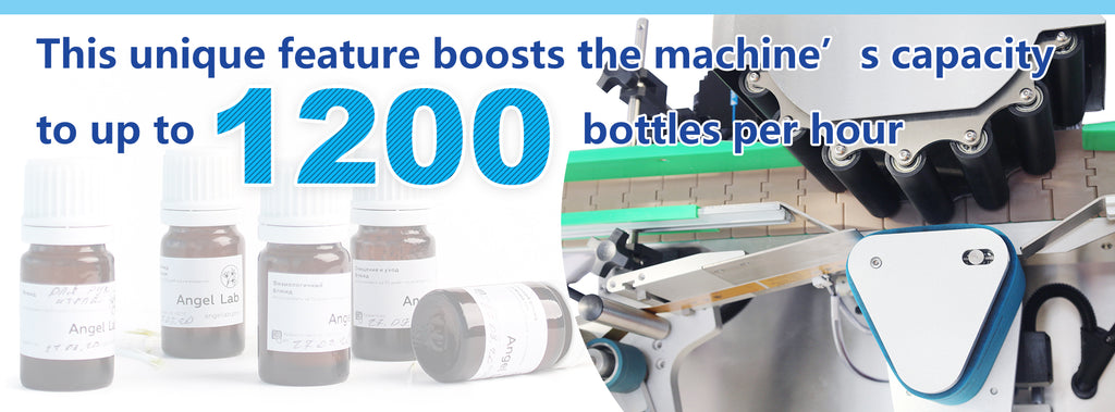 ZONESUN ZS-TB130 AUTOMATIC ROUND BOTTLE LABELING MACHINE