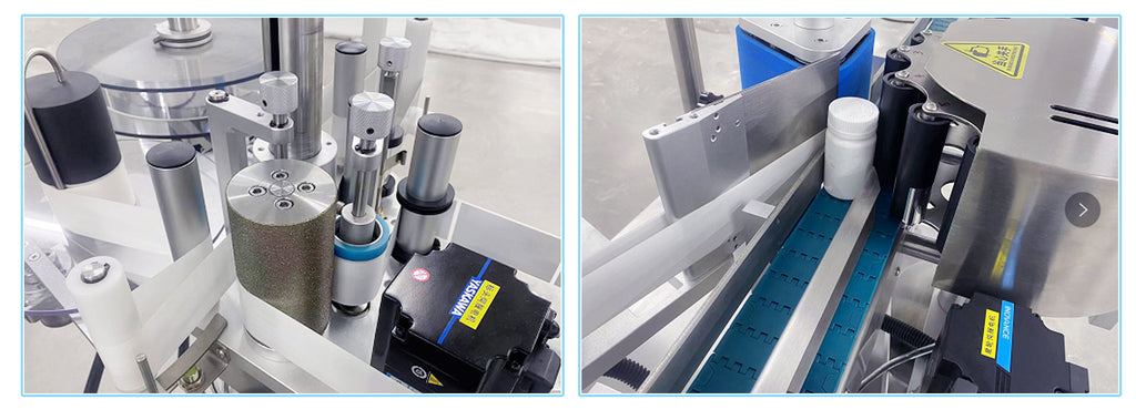 ZONESUN ZS-TB130 AUTOMATIC ROUND BOTTLE LABELING MACHINE