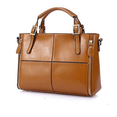 Casual Bag Modernist Leather Handbag