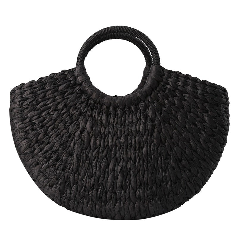 Hand-Made Charming Round Shoulder Bag