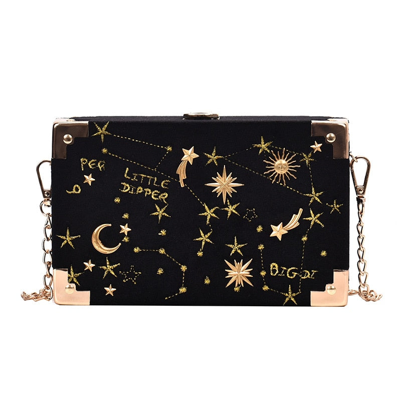 Crossbody Messenger Party Clutch Bag