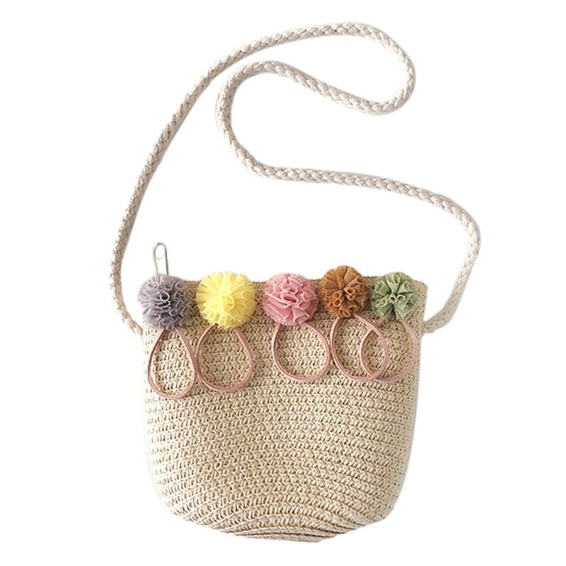 Hand-Made Charming Round Shoulder Bag