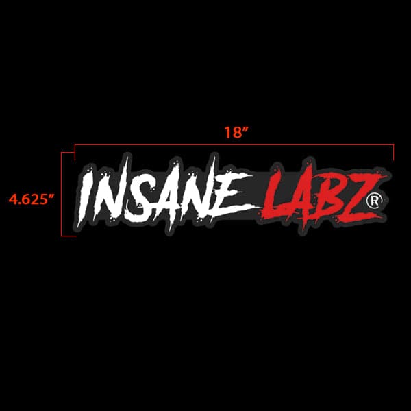 Insane Labz? Danger Logo Decal (18