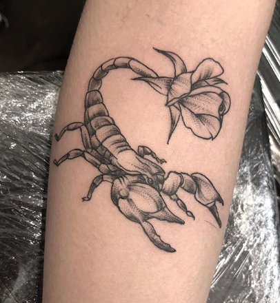 scorpion tattoo design
