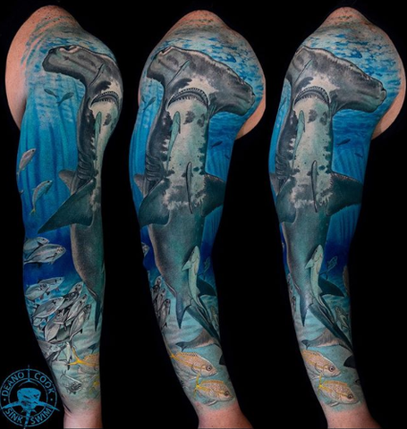 Hammerhead Shark Tattoo