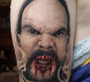 3D Vampire Tattoo
