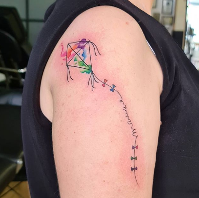 Diamond kite Tattoo