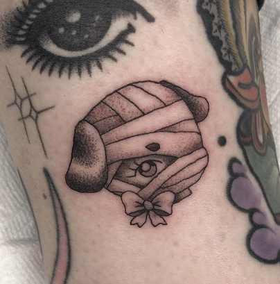 dog Mummy Tattoo