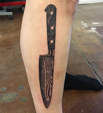 Rachel Song  on Instagram Knife girl flash for Adam Been a min since I  did a knife design  More to come 