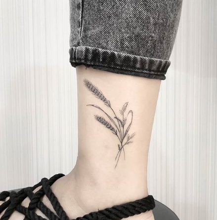 wheat tattoo