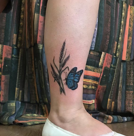 wheat tattoo