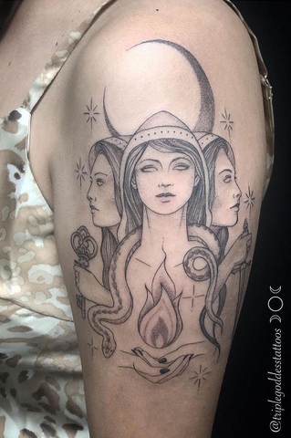Greek Mythology Tattoo Design