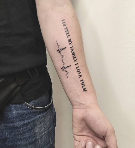 lifeline tattoo design