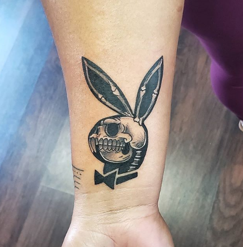 rabbit tattoo design